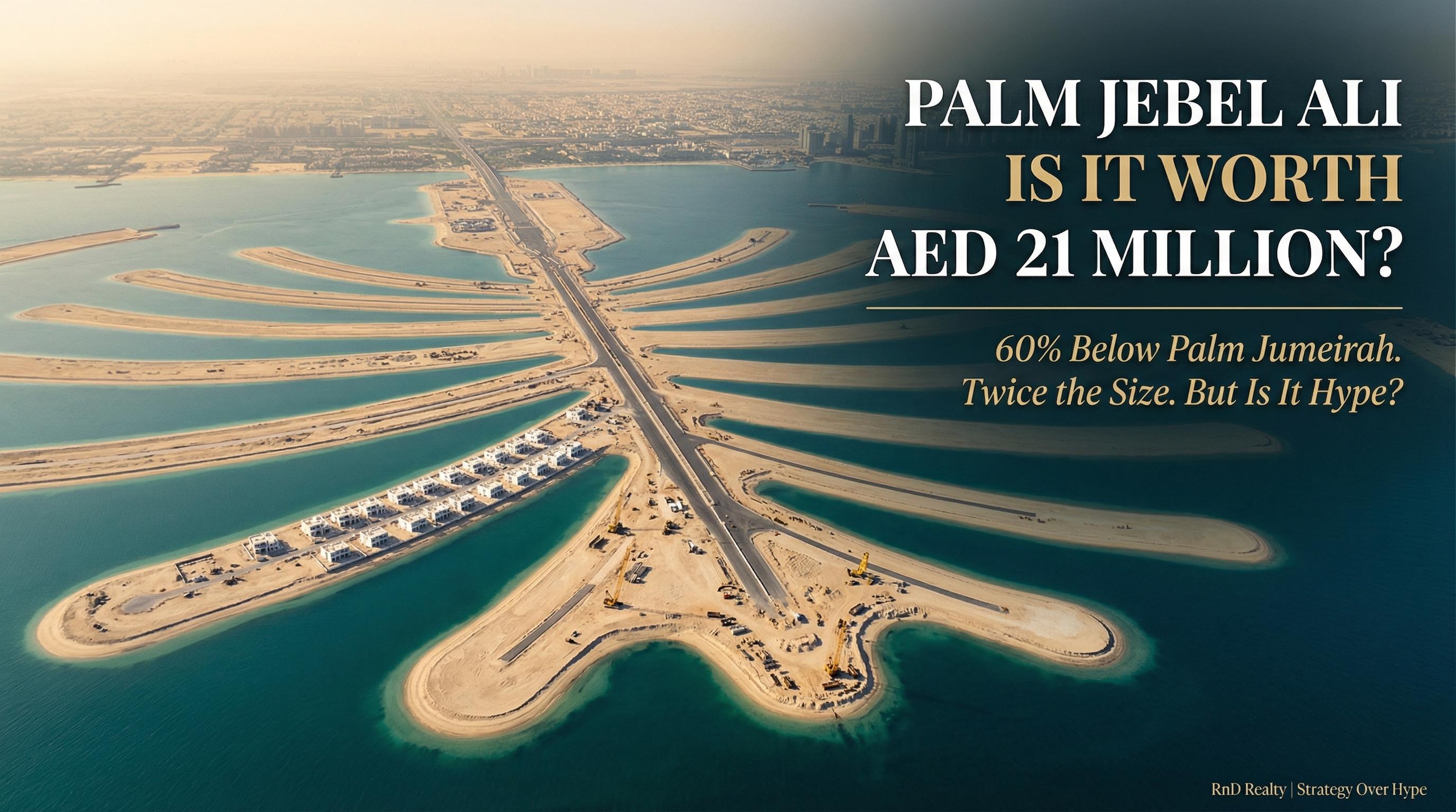 Palm Jebel Ali: Dubai's AED 35 Billion Mega Island Is Back|  Should You Buy Now or Wait?